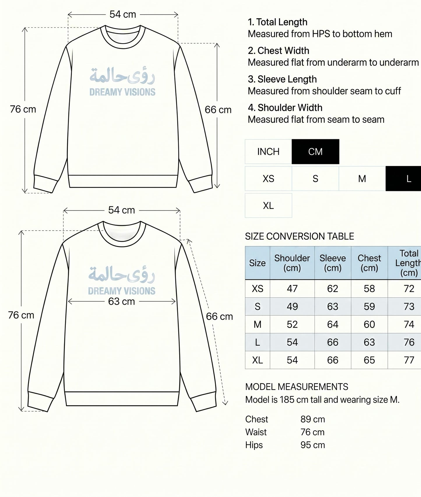 DREAMY VISIONS LONG SLEEVE
