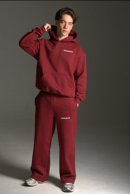 DREAMS WINE RED HOODIE