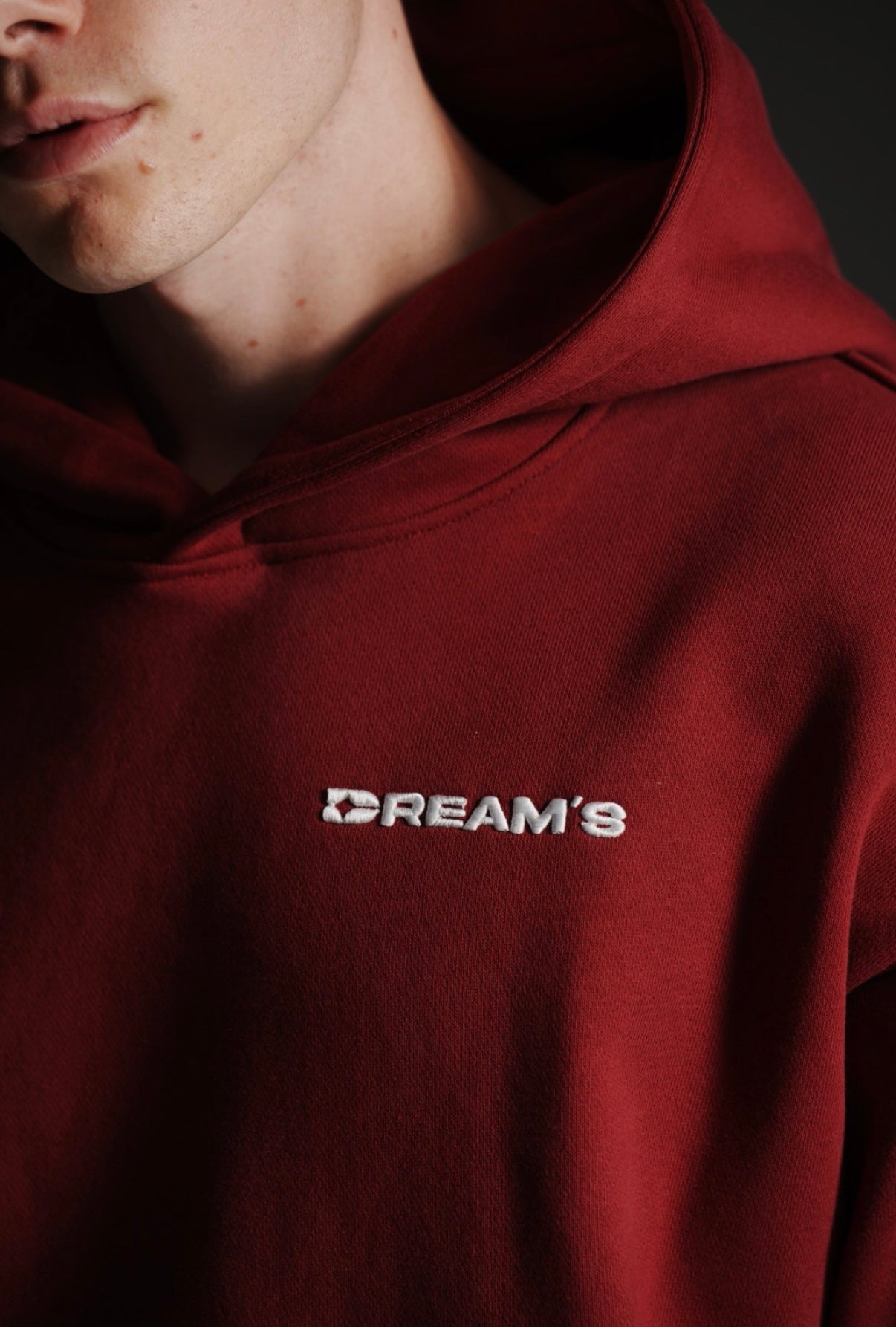 DREAMS WINE RED HOODIE