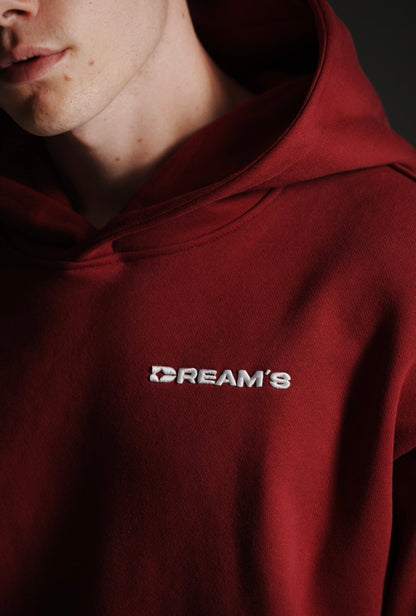 DREAMS WINE RED HOODIE